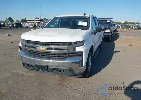 2020 Chevrolet Silverado 1500 4Wd Short Bed Lt из США, поврежденный, VIN 3GCUYDEDXLG291944